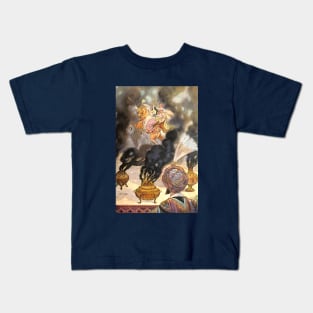 The Talking Bird speaks in Arabian Nights Kids T-Shirt